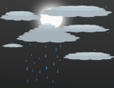 Weather Icon Night Shower
