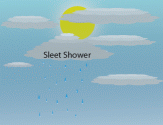 Weather Icon Sheet shower